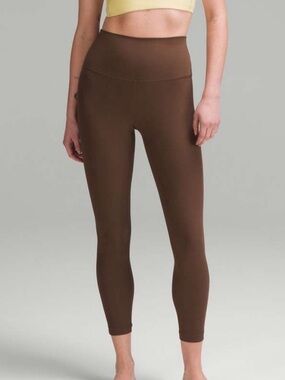 Lululemon Align Ribbed High-Rise Pant 25" (Java)